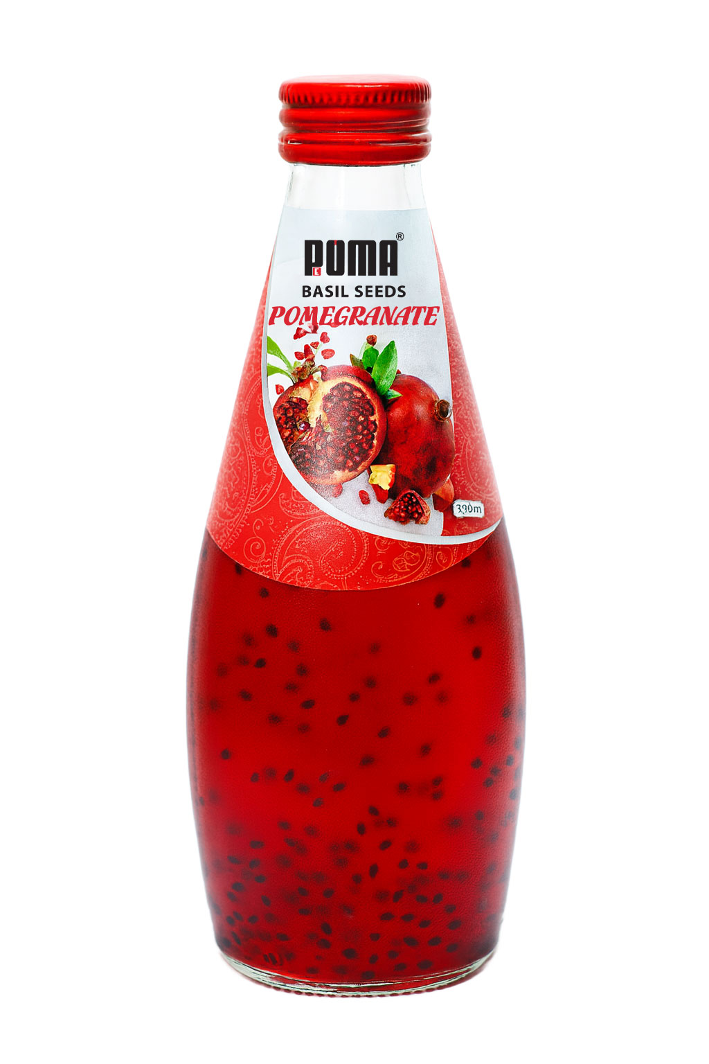 آبمیوه تخم شربتی انار آبمیوه تخم شربتی با طعم انار